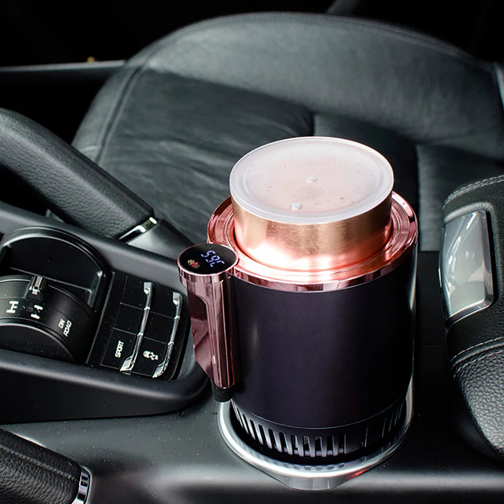 2 in 1 Hot and Cold Cup for Car and Home Use with Smart Digital Screen